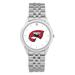 Unisex Silver Western Kentucky Hilltoppers Team Logo Rolled Link Bracelet Wristwatch