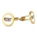 Gold VCU Rams Logo Cufflinks