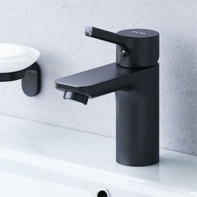 Wasserhahn Bad Einhebelmischer Waschbecken Armatur Badarmatur Mischbatterie aus Messing