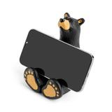 DEMDACO Butler Bear Desk Organizer Vinyl in Black/Brown | 5.5 H x 4 W x 4 D in | Wayfair 3005080283