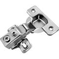 Berta 5/8 105 Degree Soft Close Face Frame Concealed Overlay Hinge in Gray | 3.2 H x 1.8 W in | Wayfair 5/8-10PCS