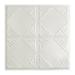 Great Lakes Tin Erie 2'x2' Lay-In Ceiling Tile (Pack of 5) Tin in White | 23.75 W x 0.5 D in | Wayfair Y5600CA