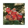 Old World Christmas Thirsty Santa Hanging Figurine Ornament Wood in Red/White | 0.5 H x 3.5 W x 4.75 D in | Wayfair 729343842107