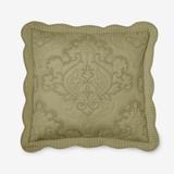 Amelia Euro Sham by BrylaneHome in Sage (Size EURO)