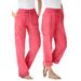 Plus Size Women's Convertible Length Cargo Pant by Woman Within in Sweet Coral (Size 26 WP)