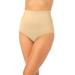 Plus Size Women's Power Shaper Firm Control High Waist Shaping Brief by Secret Solutions in Nude (Size M) Body Shaper