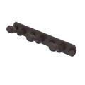 Allied Brass Pipeline 3 Position Wall Mounted Hook Rack Metal in Brown | 2.7 H x 8 W x 2.5 D in | Wayfair P-300-HK-3-ORB