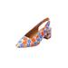 Women's The Mea Slingback by Comfortview in Multi Floral (Size 10 M)