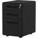 Inbox Zero Kevyn 3-Drawer Mobile Vertical Filing Cabinet Metal/Steel in Black | 23 H x 15 W x 19 D in | Wayfair B40F8B028A74417A8DB1D4F47F6C0DC6