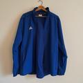 Adidas Jackets & Coats | Adidas Cobalt Blue Windbreaker Rain Jacket | Color: Blue/White | Size: L