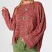 Free People Sweaters | Free People | Prism Pullover Sweater | Color: Orange/Red | Size: L