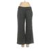 My Michelle Dress Pants - Low Rise Kick Flares Boyfriend: Black Bottoms - Women's Size 1