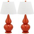 Safavieh Cybil Double Gourd 26 Inch Table Lamp - LIT4088D-SET2