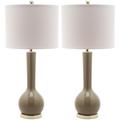 Safavieh Mae Long Neck Ceramic 30 Inch Table Lamp - LIT4091L-SET2