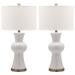 Safavieh Lola Column 30 Inch Table Lamp - LIT4150B-SET2