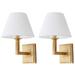 Safavieh Pauline 14 Inch Wall Sconce - LIT4409C-SET2