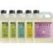 Liquid Hand Soap Refill 2 Packs Lemon Verbena 1 Pack Basil 1 Pack Honey Suckle 1 Pack Peony 33 OZ each