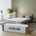 Kescas 10 Inch Memory Foam Mattress with Moisture Wicking Cover and Edge Support for Motion Isolating - Medium Firm
