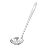 Stainless Steel Colander Strainer Perforated Slotted Ladle Spoon 6.5cm Dia