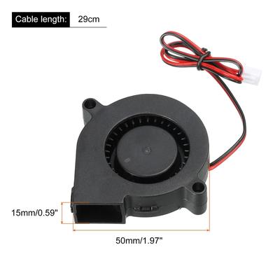 DC Brushless Fan Cooling Blower Fan Cooler 5015 DC12V for Laptop CPU