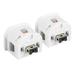 Wii Motion Plus Adapter Aesybath 2 Pack Wii Motionplus Attachment for Original Nintendo Wii Remote Controller(White)