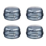 4pcs Stove Button Cover Kitchen Protector Stove Knob Covers for Child Safety