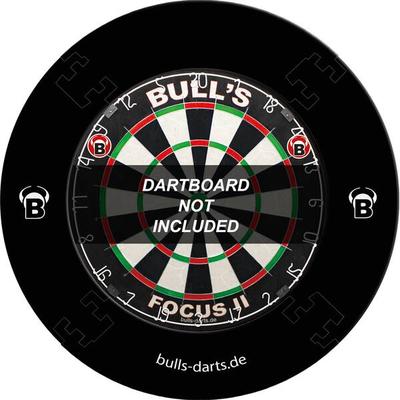 BULL'S Dartboard Quarterback EVA Dart Board Surround, Größe - in ROT