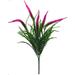 Xinqinghao Artificial Flowers Outdoor Greenery Shrubs Indoor Outside For Home Decoration 1Pcs Purple