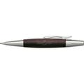 Faber-Castell Propelling Pencil E-Motion Pearwood/Chrome Dark Brown (#138381)