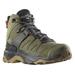 Salomon X Ultra 4 Mid GTX Hiking Boots Leather/Synthetic Men's, Deep Lichen Green/Peat/Kelp SKU - 839084