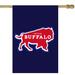 Northlight Seasonal Red & White Buffalo Outdoor Flag Metal | 40 H x 28 W in | Wayfair NORTHLIGHT FG99304