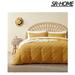 SR-HOME Duvet Cover Queen Size - Queen Duvet Cover Set, Boho Bedding Queen For All Seasons, 3 Pieces Microfiber in Yellow | Wayfair SR-HOMEad36eeb