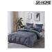 SR-HOME Velvet Duvet Cover Set Queen, Soft & Luxurious Flannel Comforter Cover 3PCS in Blue | Wayfair SR-HOME4940ddd