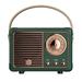 SEGUIRA Retro Decorative Radio in Green | 2.8 H x 4.3 W x 2 D in | Wayfair 9LBCT7
