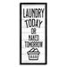 Stupell Industries Laundry Room Rustic Humor Typography Framed Giclee Texturized Wall Art By Kim Allen_aq-600 in Black/Brown | Wayfair