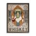 Stupell Industries Vintage Whiskey Logo Sign Giclee Texturized Wall Art By Ryan Fowler Wood in Brown/Green/Orange | 20 H x 16 W x 1.5 D in | Wayfair