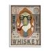 Stupell Industries Vintage Whiskey Logo Sign Giclee Texturized Wall Art By Ryan Fowler Wood in Brown/Green/Orange | 20 H x 16 W x 1.5 D in | Wayfair