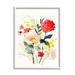 Stupell Industries Bold Mixed Flower Arrangement Giclee Texturized Wall Art By Lanie Loreth Wood in Brown/Green/Red | 20 H x 16 W x 1.5 D in | Wayfair