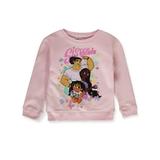 Disney Encanto Girls Crew-Neck Sweatshirt - pink 4t (Toddler)