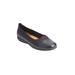 Women's The Vivi Flat by Comfortview in Black (Size 9 M)