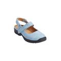 Wide Width Women's The Joelle Sling by Comfortview in Denim (Size 9 W)