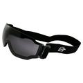 Birdz Eyewear Arch Sports Padded Safety Sky Diving Ski Motorcycle Goggles for Men & Women ANSI Z78.1+ Smoke Lenses