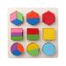 Baby Children Wooden Babies Nesting Toys Montessori Kids 99 Multiplication Table Sensory Board Children Bricks Educational Wooden Toys Jigsaw Puzzles Math Arithmetic Teaching Aids A