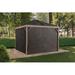 Sojag Sanibel Polyester Screen in Brown/Gray | 79.5 H x 368.4 W x 368.4 D in | Wayfair 135-9168907