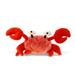 DolliBu Red Crab Super Soft Stuffed Animal Cute Realistic Stuffed Animals for Girls. Boys and Adults Animal Gifts Kids Ocean Life Nursery DÃ©cor for Newborn Cuddly Sea Baby Plush Toys - 12 inches