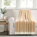 Birch Lane™ Keil Chic & Soft Knitted Throw Plastic/Acrylic in Pink/Brown | 60 H x 50 W in | Wayfair 2F04D4BFE5BF4EB6ABE2370D501B0E68