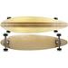 Moose Bamboo Inlay Longboard 9.5 x 40.75 Paris Trucks Kryptonics 65mm Wheels