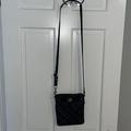 Coach Bags | Coach Crossbody - Euc Black & Grey Logo Maximum Strap Drop Of 22” | Color: Black/Gray | Size: 8.5” X 7.5”