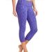 Athleta Pants & Jumpsuits | *Athleta Energy Chatarunga Capri Legging Womens Large Yoga Running Activewear | Color: Blue/Purple | Size: M
