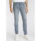 Skinny-fit-Jeans LEVI'S "SKINNY TAPER" Gr. 32, Länge 32, blau (light indigo worn in) Herren Jeans Skinny-Jeans